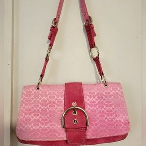 Pink Vintage Coach Bag